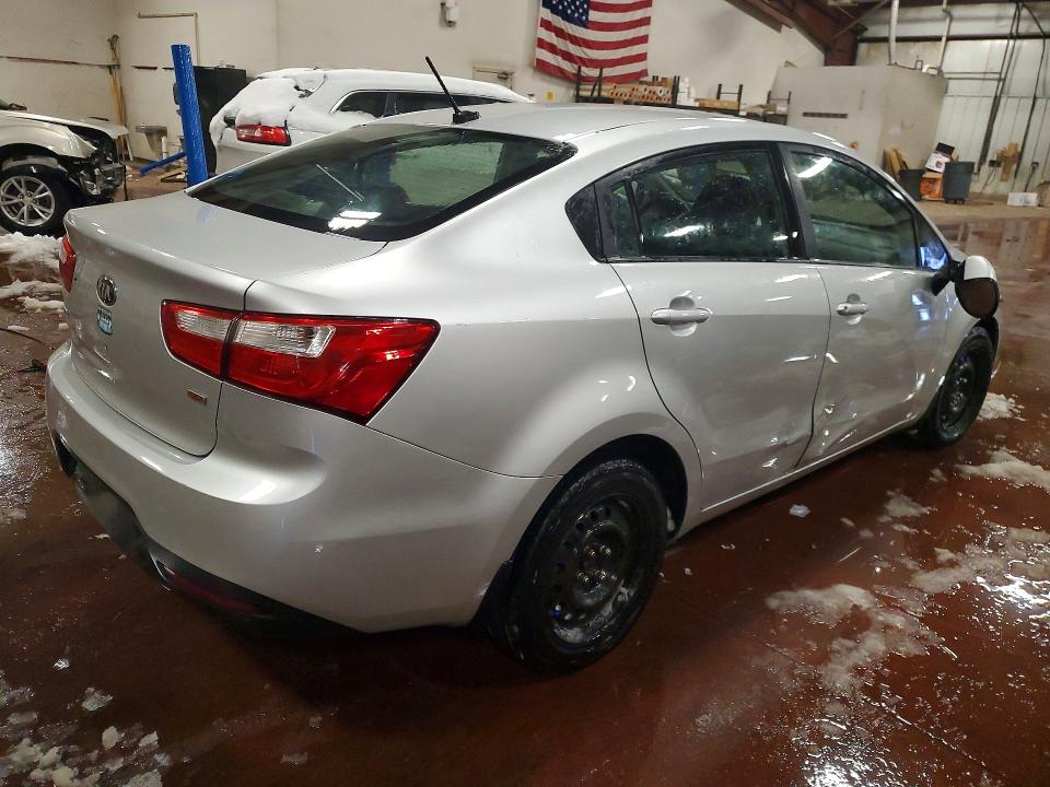 Photo 3 from auction – 2013 KIA RIO with VIN KNADM4A34D6197955