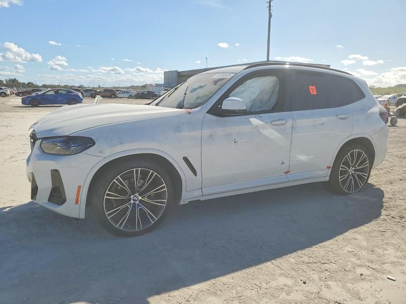 BMW X3 SDRIVE3 2022 with VIN 5UX43DP04N9M75562 - Photo from auction