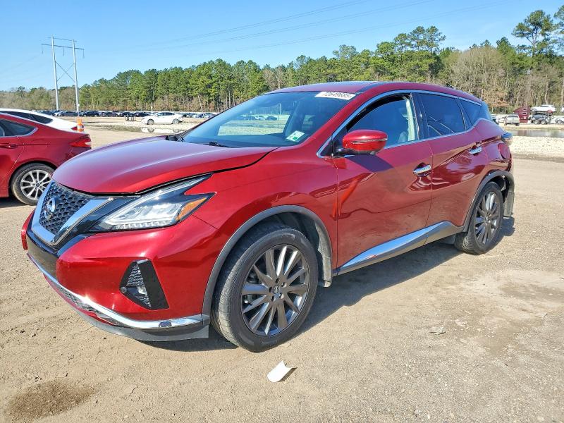 Photo 1 from auction – 2021 NISSAN MURANO with VIN 5N1AZ2BJ3MC121990