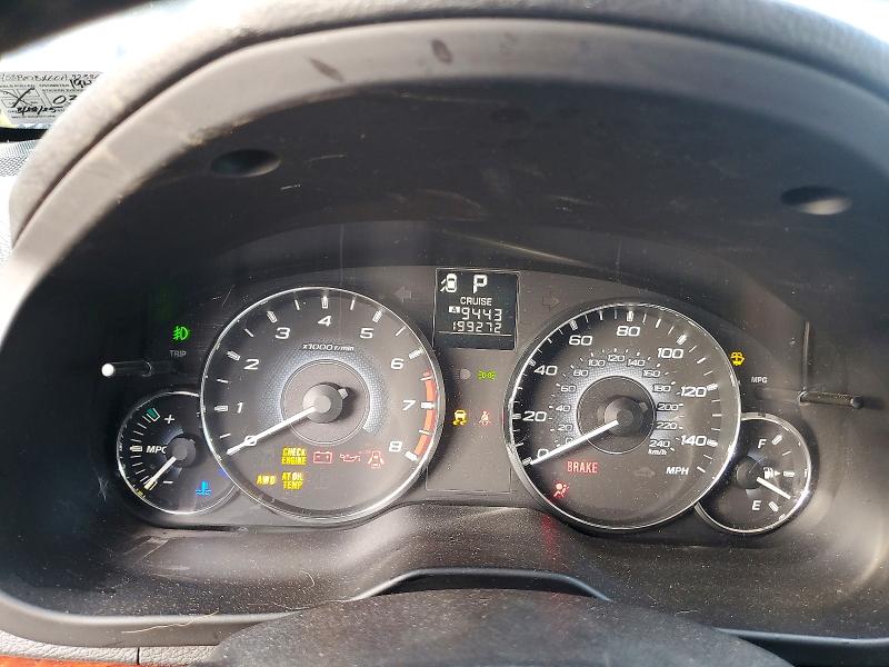 Photo 9 from auction – 2010 SUBARU LEGACY 2.5 with VIN 4S3BMBK60A3233645