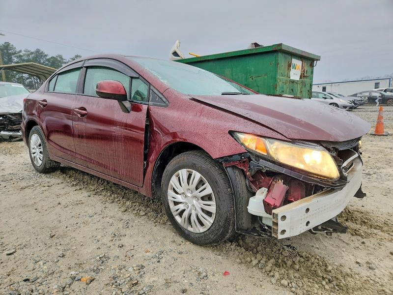 Photo 4 from auction – 2013 HONDA CIVIC with VIN 19XFB2F51DE205567
