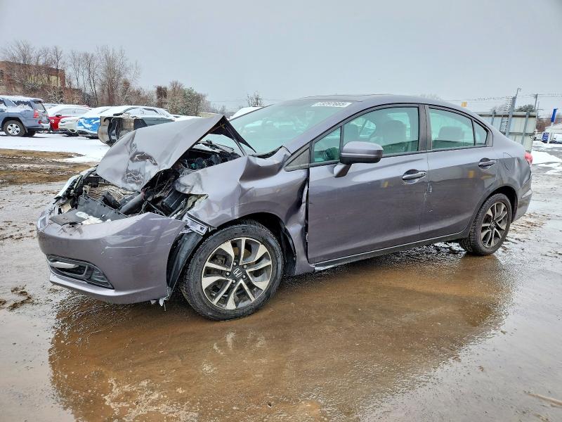 HONDA CIVIC EX 2015 with VIN 19XFB2F87FE223018 - Photo from auction