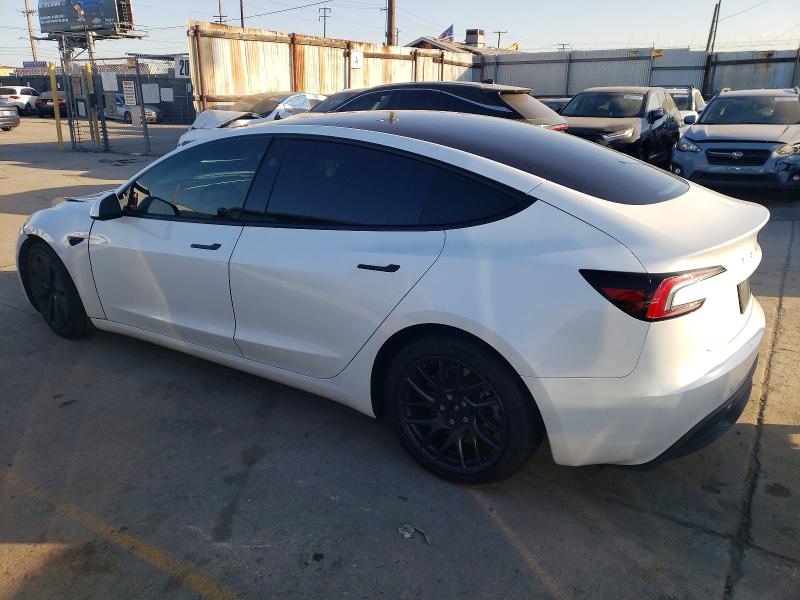Photo 2 from auction – 2025 TESLA MODEL 3 with VIN 5YJ3E1EA2SF023046