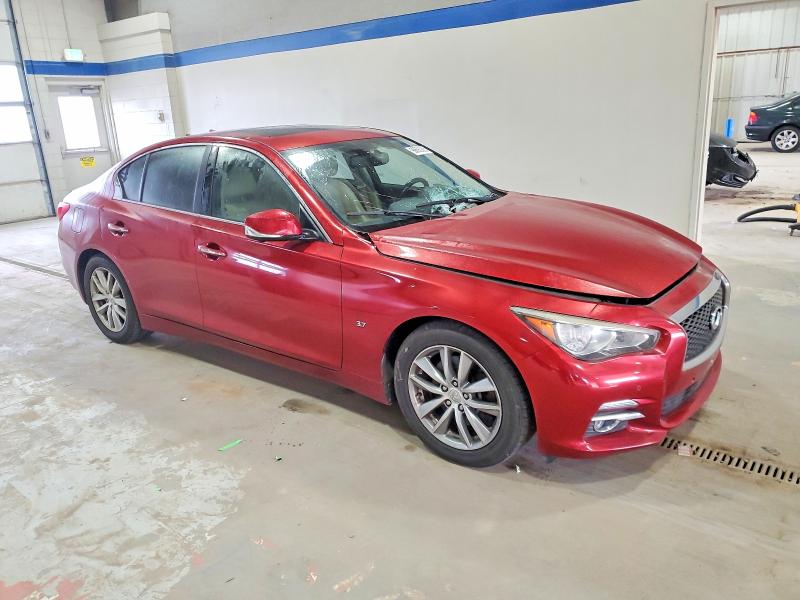 Photo 4 from auction – 2014 INFINITI Q50 BASE with VIN JN1BV7AP2EM675172