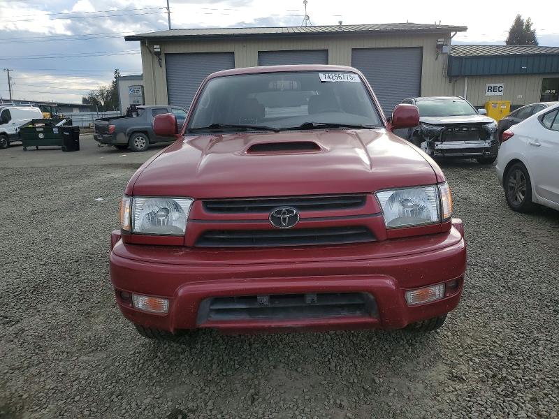 Photo 5 from auction – 2002 TOYOTA 4RUNNER SR with VIN JT3HN86R420370156