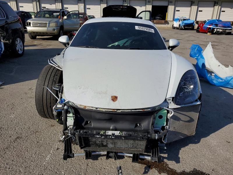 Photo 5 from auction – 2021 PORSCHE CAYMAN GT4 with VIN WP0AC2A80MK289354