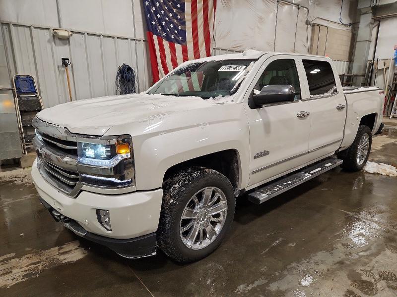 CHEVROLET SILVERADO 2018 with VIN 3GCUKTEC8JG503935 - Photo from auction