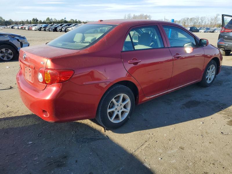 Photo 3 from auction – 2009 TOYOTA COROLLA BA with VIN JTDBL40E999024843