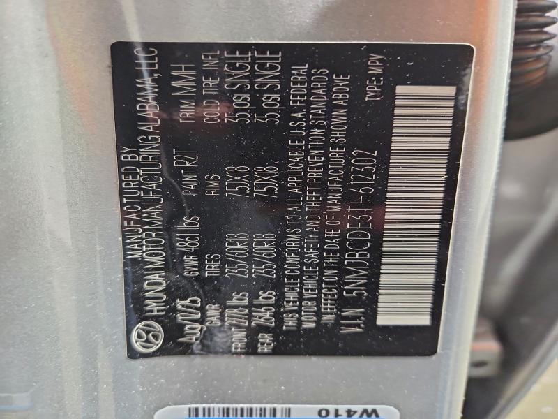 Photo 14 from auction – 2026 HYUNDAI TUCSON SEL with VIN 5NMJBCDE3TH612302