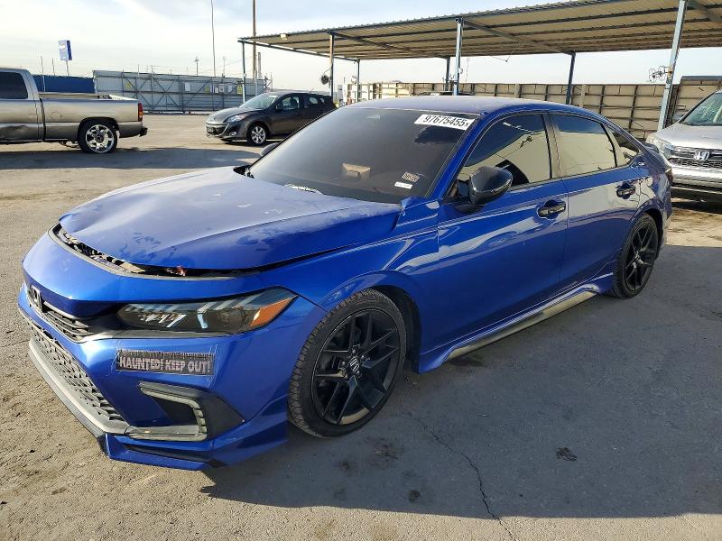 Photo 1 from auction – 2022 HONDA CIVIC with VIN 2HGFE2F51NH559149