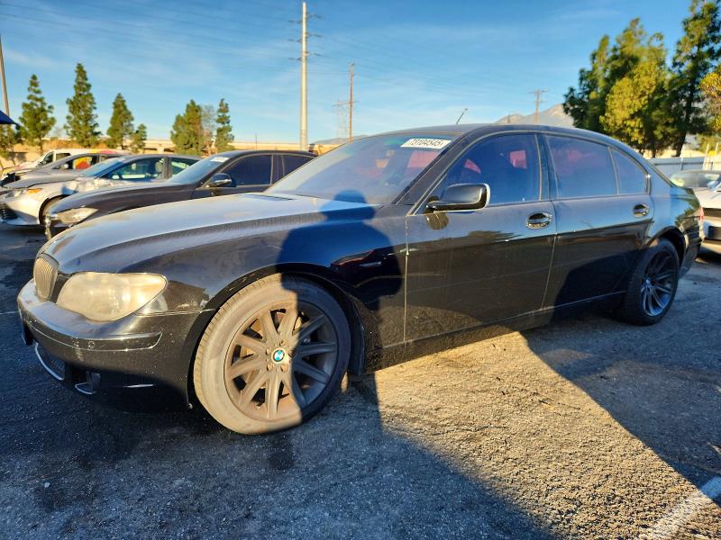 BMW 750 2006 with VIN WBAHN83546DT38607 - Photo from auction