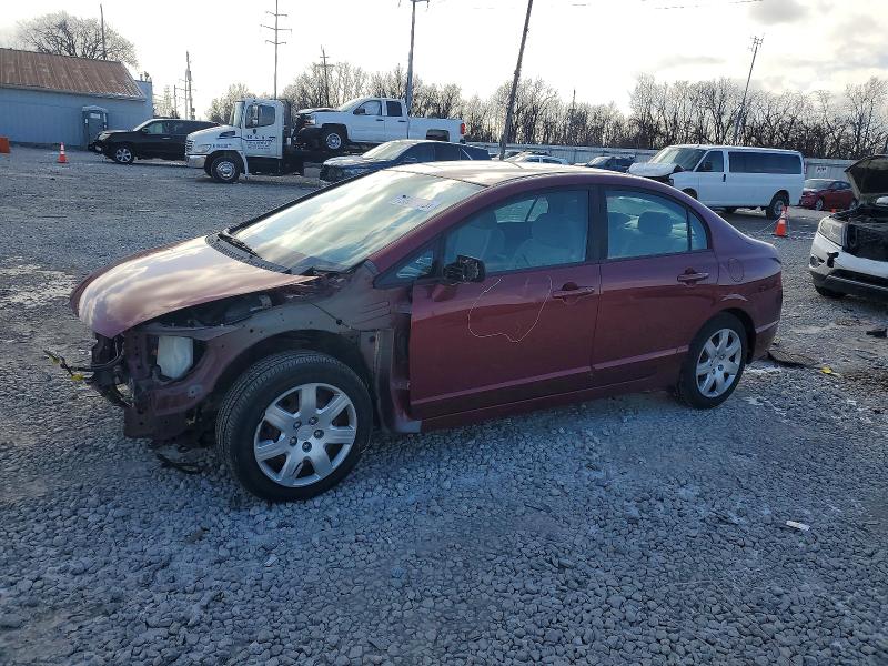 HONDA CIVIC 2010 with VIN 19XFA1F59AE009451 - Photo from auction