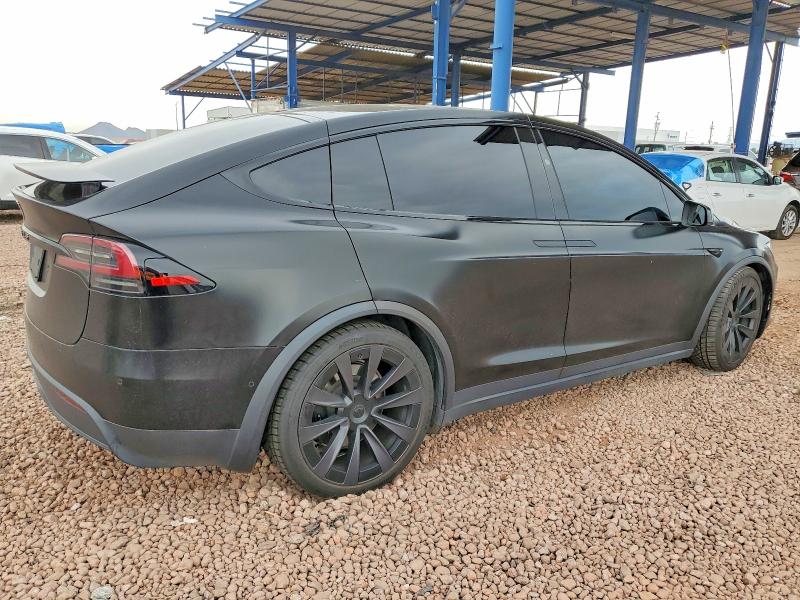 Photo 3 from auction – 2022 TESLA MODEL X with VIN 7SAXCAE58NF363626