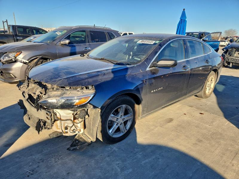 CHEVROLET MALIBU LS 2021 with VIN 1G1ZB5ST0MF074150 - Photo from auction