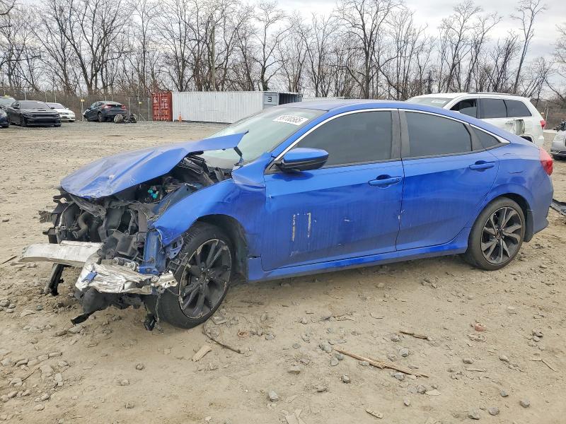 HONDA CIVIC 2020 with VIN 2HGFC2F89LH520239 - Photo from auction