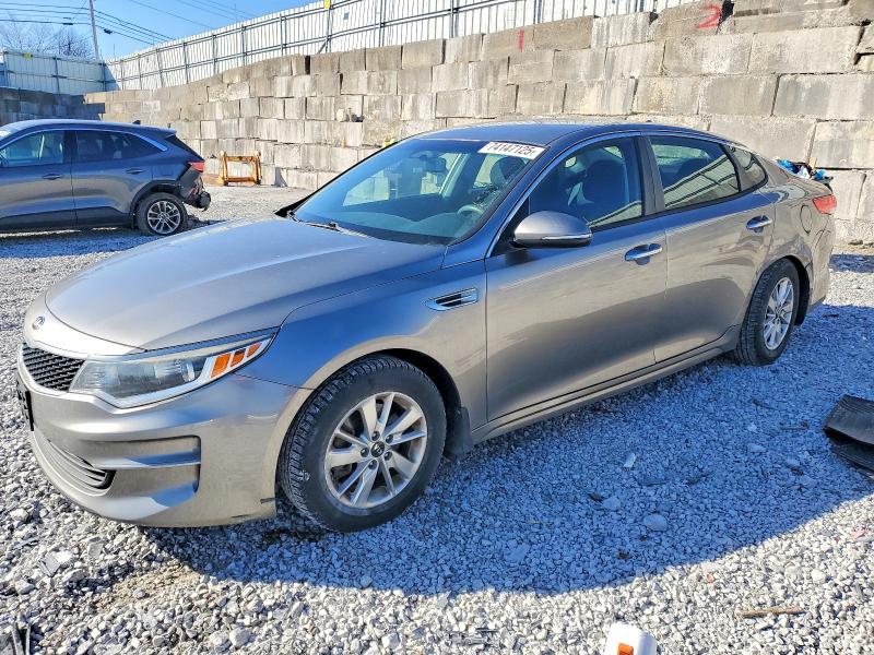 KIA OPTIMA LX 2017 with VIN 5XXGT4L39HG155756 - Photo from auction