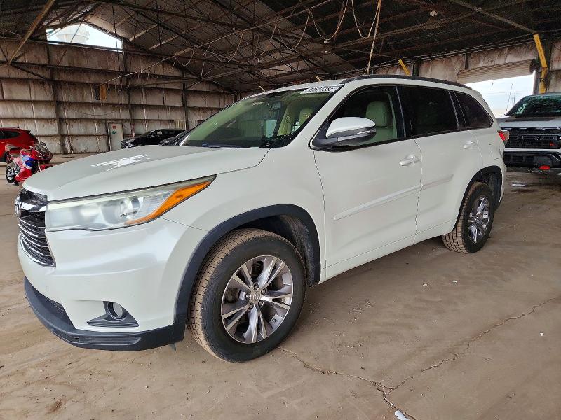 TOYOTA HIGHLANDER 2015 with VIN 5TDKKRFHXFS086508 - Photo from auction