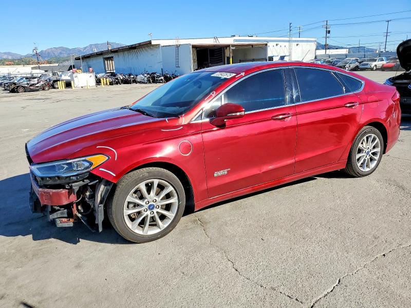 FORD FUSION TIT 2017 with VIN 3FA6P0SU3HR209627 - Photo from auction