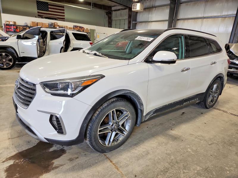 HYUNDAI SANTA FE S 2017 with VIN KM8SRDHF2HU207732 - Photo from auction