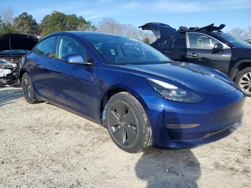 Photo 4 from auction – 2022 TESLA MODEL 3 with VIN 5YJ3E1EA1NF191202