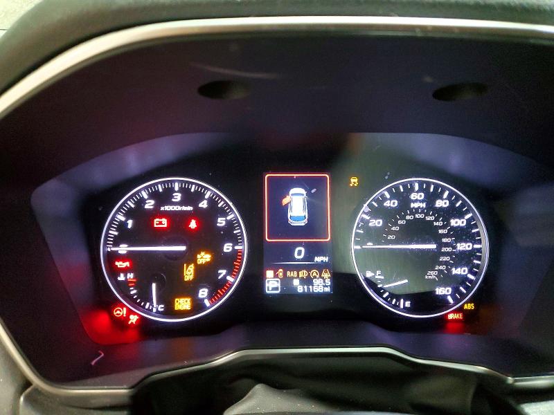 Photo 9 from auction – 2022 SUBARU OUTBACK LI with VIN 4S4BTAMC2N3218369