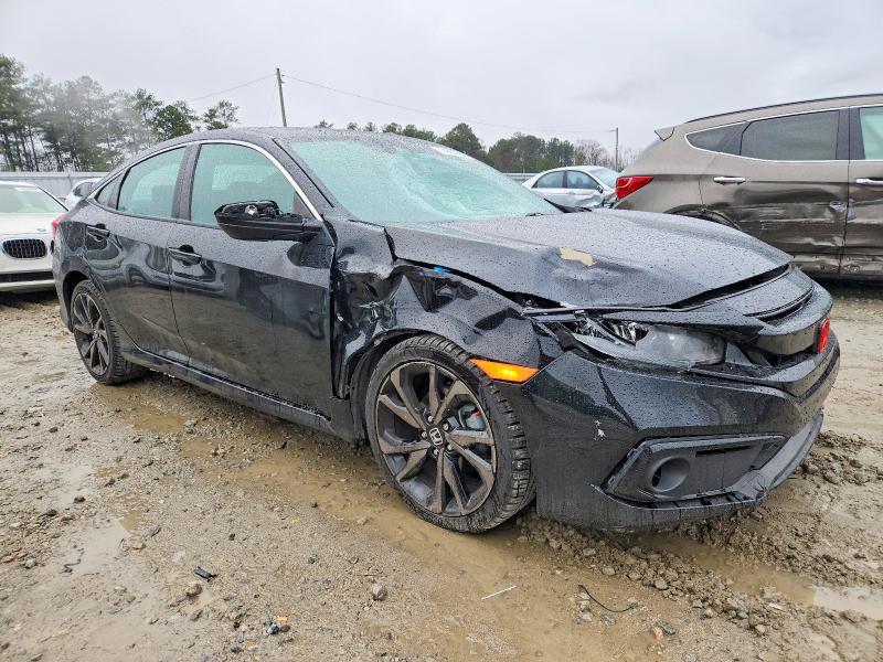 Photo 4 from auction – 2020 HONDA CIVIC with VIN 2HGFC2F82LH583375