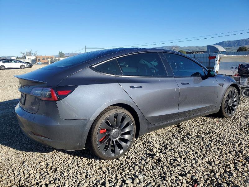 Photo 3 from auction – 2023 TESLA MODEL 3 with VIN 5YJ3E1EC8PF461367