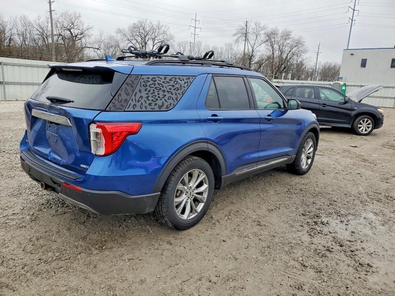 Photo 3 from auction – 2020 FORD EXPLORER X with VIN 1FMSK8DH8LGC77343