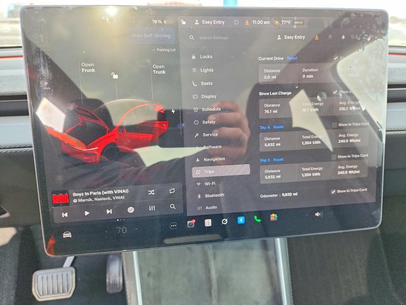 Photo 9 from auction – 2026 TESLA MODEL Y with VIN 7SAYGDED3TA442133