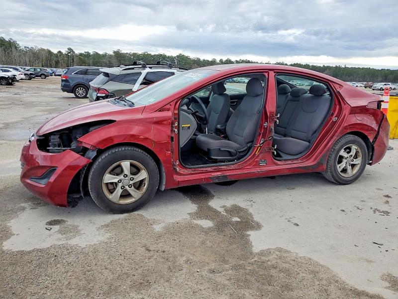 HYUNDAI ELANTRA 2015 with VIN 5NPDH4AE5FH548440 - Photo from auction