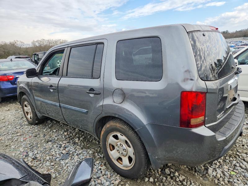 Photo 2 from auction – 2011 HONDA PILOT LX with VIN 5FNYF4H28BB008527