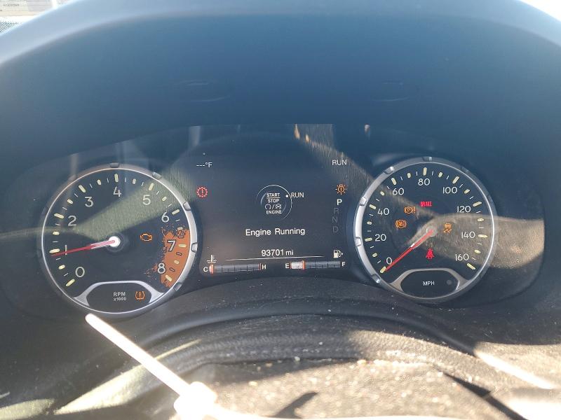 Photo 9 from auction – 2017 JEEP RENEGADE T with VIN ZACCJBCB6HPE79677