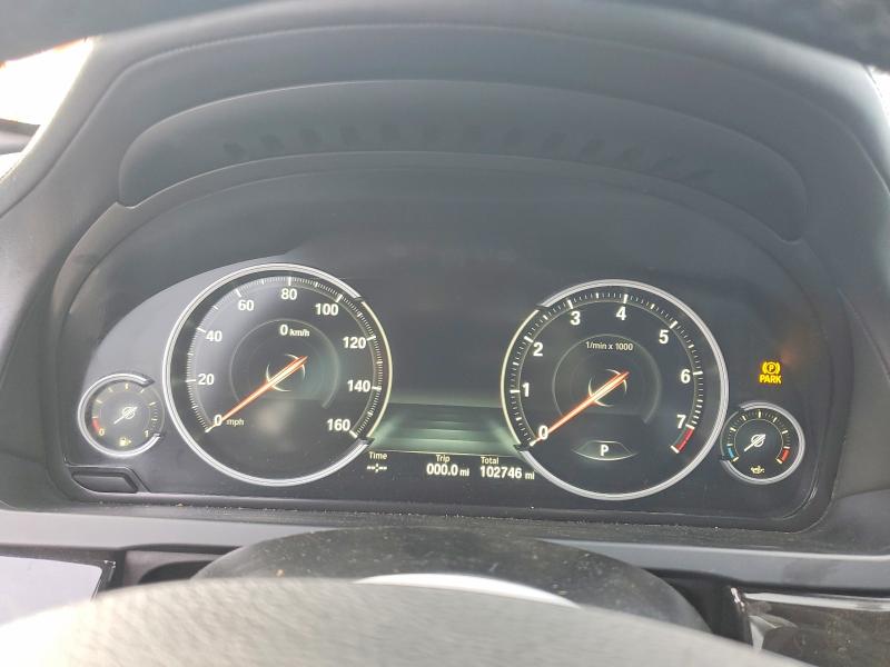 Photo 9 from auction – 2014 BMW 750 LI with VIN WBAYE8C57ED136388