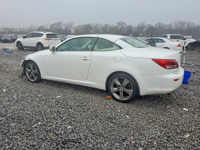 Photo 2 from auction – 2010 LEXUS IS with VIN JTHFF2C24A2510213