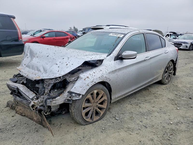 HONDA ACCORD SPO 2014 with VIN 1HGCR2F53EA136384 - Photo from auction