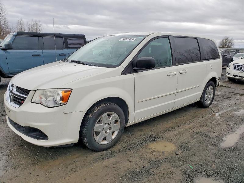 DODGE GRAND CARA 2012 with VIN 2C4RDGBG9CR325061 - Photo from auction
