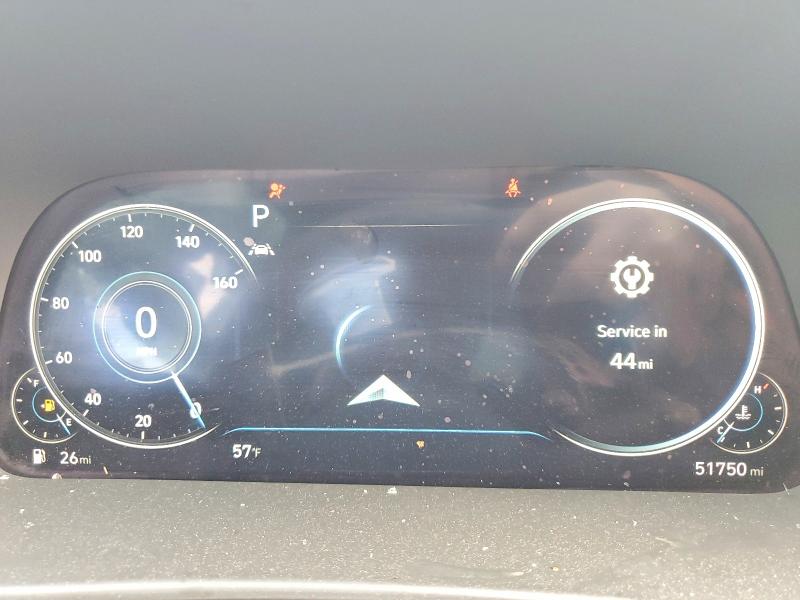 Photo 9 from auction – 2022 HYUNDAI SONATA with VIN KMHL44J29NA240265