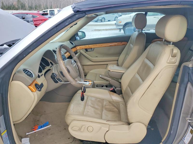 Photo 7 from auction – 2007 AUDI A4 3.2 CAB with VIN WAUDH48H67K037559