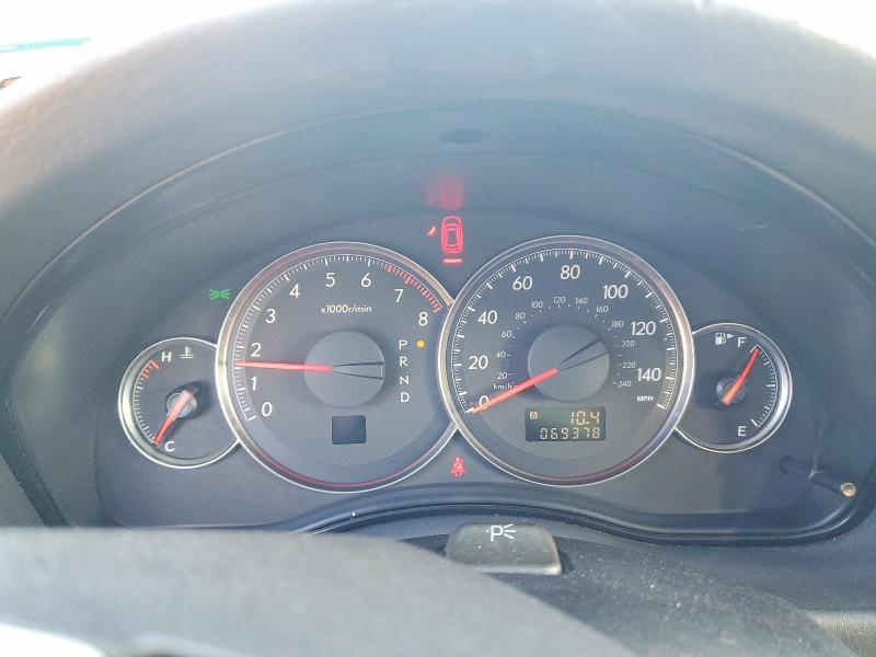 Photo 9 from auction – 2008 SUBARU OUTBACK 2. with VIN 4S4BP61C087332888