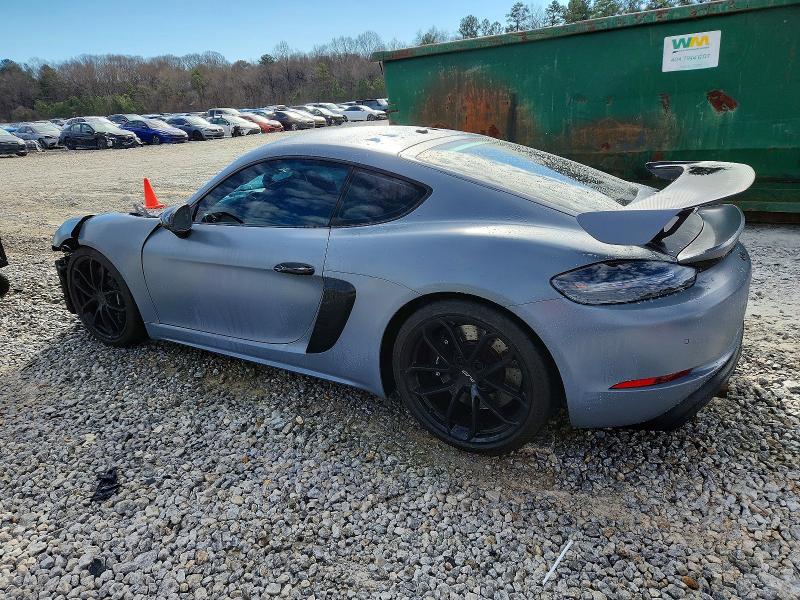 Photo 2 from auction – 2023 PORSCHE CAYMAN GT4 with VIN WP0AC2A81PS275497