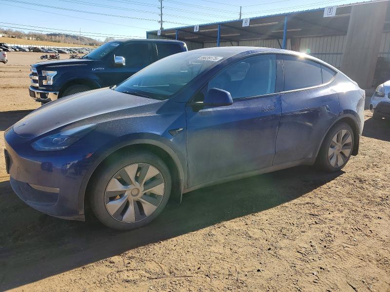 TESLA MODEL Y 2023 with VIN 7SAYGAEE7PF713162 - Photo from auction