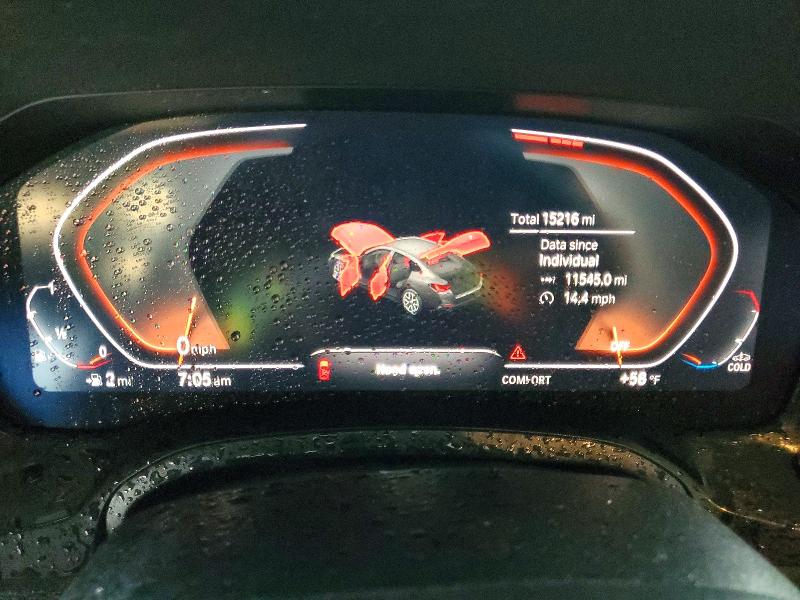 Photo 9 from auction – 2022 BMW 430I with VIN WBA63AV08NFM01555