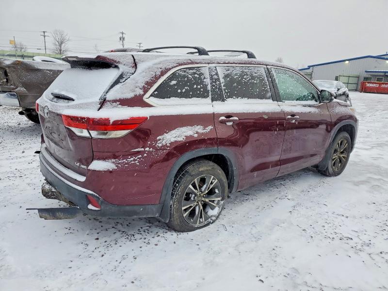 Photo 3 from auction – 2017 TOYOTA HIGHLANDER with VIN 5TDBZRFH6HS360933