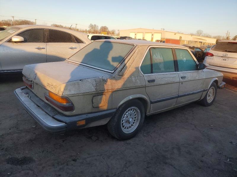 Photo 3 from auction – 1986 BMW 535 I with VIN WBADC7407G0963643