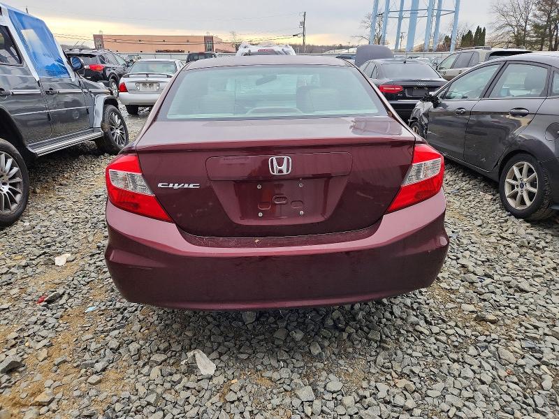 Photo 6 from auction – 2012 HONDA CIVIC with VIN 19XFB2F9XCE364704