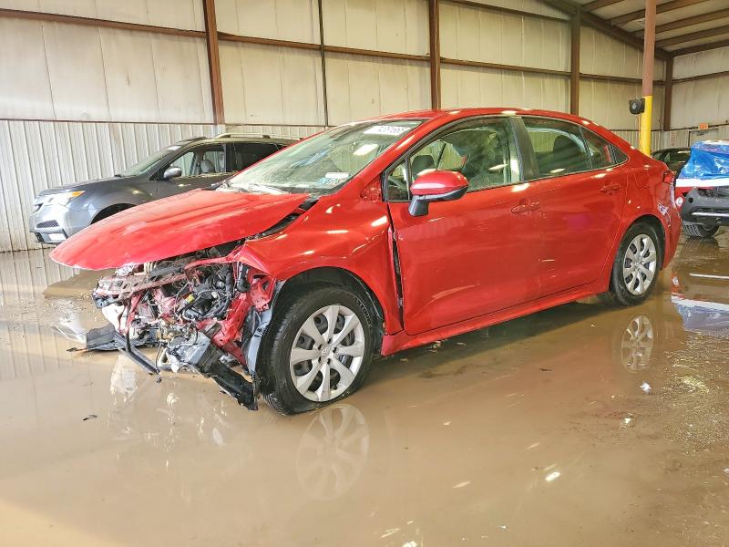 TOYOTA COROLLA LE 2021 with VIN JTDEPMAE3MJ150932 - Photo from auction