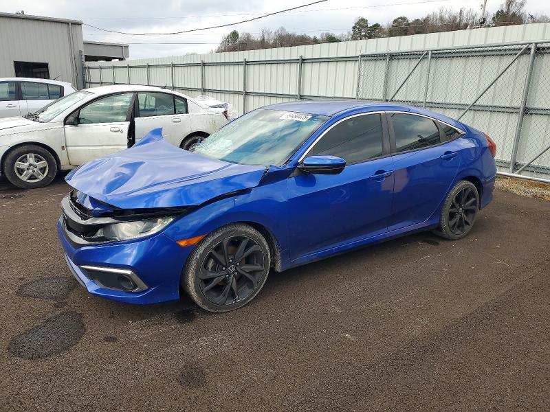 HONDA CIVIC SPOR 2020 with VIN 19XFC2F8XLE020679 - Photo from auction