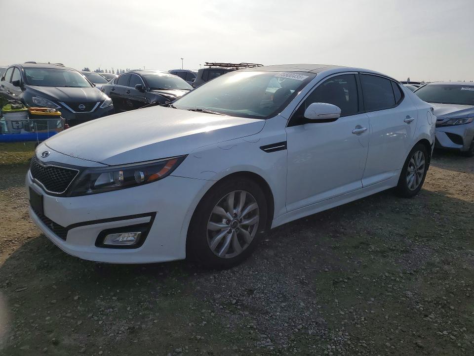 KIA OPTIMA EX 2014 with VIN 5XXGN4A76EG285764 - Photo from auction