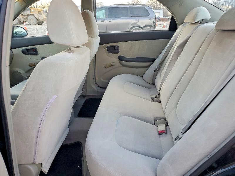 Photo 10 from auction – 2005 KIA SPECTRA LX with VIN KNAFE121855129375