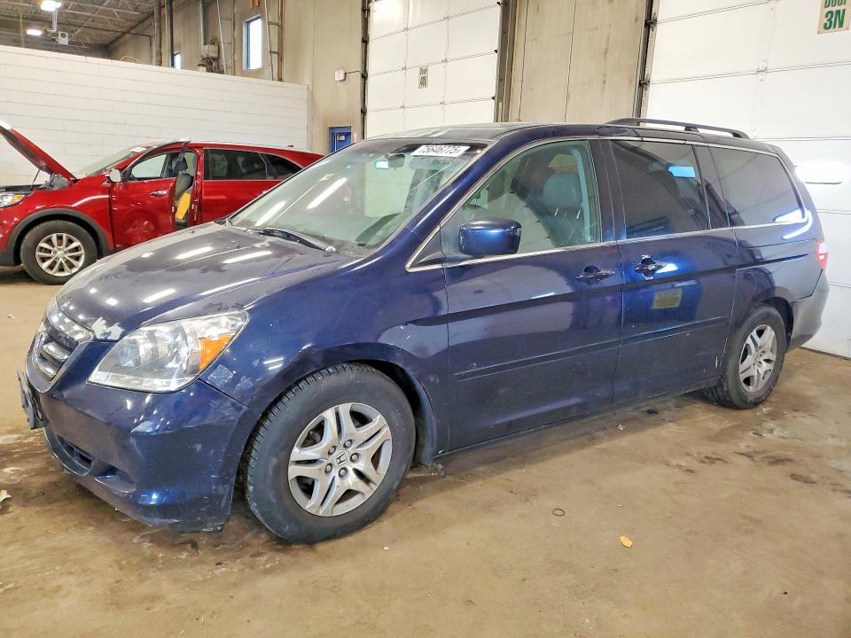 HONDA ODYSSEY 2007 with VIN 5FNRL38697B040887 - Photo from auction